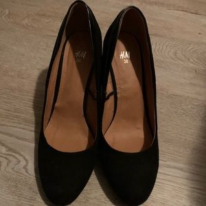 SUEDE HEELS - H&M
